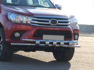 Toyota Hilux 2015– Sprednji zaščitni lok ST015 (nerjaveče jeklo) fotografija 2