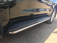 Toyota Land Cruiser 200 2007–2021 Zaščita stranskih pragov BB004 (2 kosa, inox) fotografija 2