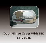 Toyota Rav 4 2006–2013 Pokrovi ogledal z LED (2 kosa, plastika) fotografija 1