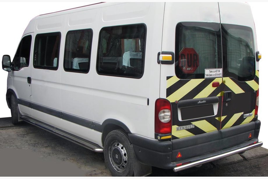 Nissan Interstar 2002–2010 Zadnji zaščitni lok AK002 (nerjavno jeklo) Image