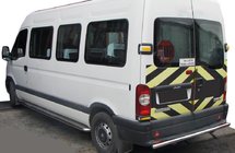 Nissan Interstar 2002–2010 Zadnji zaščitni lok AK002 (nerjavno jeklo) fotografija 1