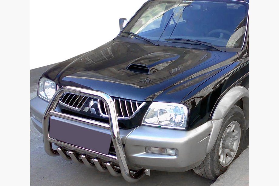 Mitsubishi L200 1996–2006 Kenguru lok QT007 (nerjaveče jeklo) Image