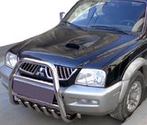 Mitsubishi L200 1996–2006 Kenguru lok QT007 (nerjaveče jeklo) fotografija 1