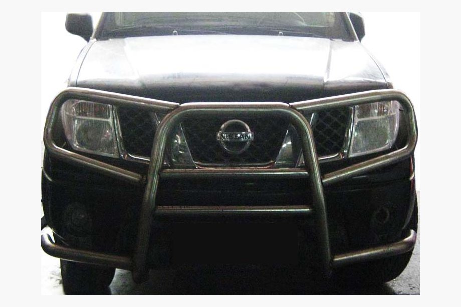 Nissan Pathfinder R51 2005–2014 Dvojni sprednji zaščitni lok WT025 (nerjaveče jeklo) Image