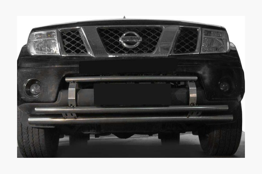 Nissan Navara 2006–2015 Sprednji zaščitni lok ST0014-3 (nerjaveče jeklo) Image