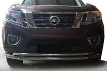 Nissan Navara/NP300 2016– Sprednja zaščitna cev ST017 (nerjavno jeklo) fotografija 1