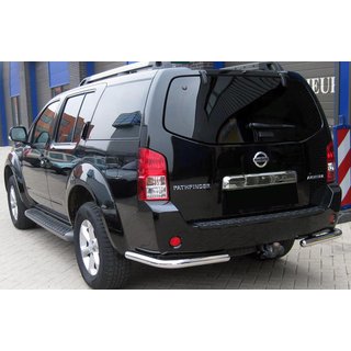 Zadnji zaščitni lok AK003 (nerjaveče jeklo) Nissan Pathfinder R51 2005–2014