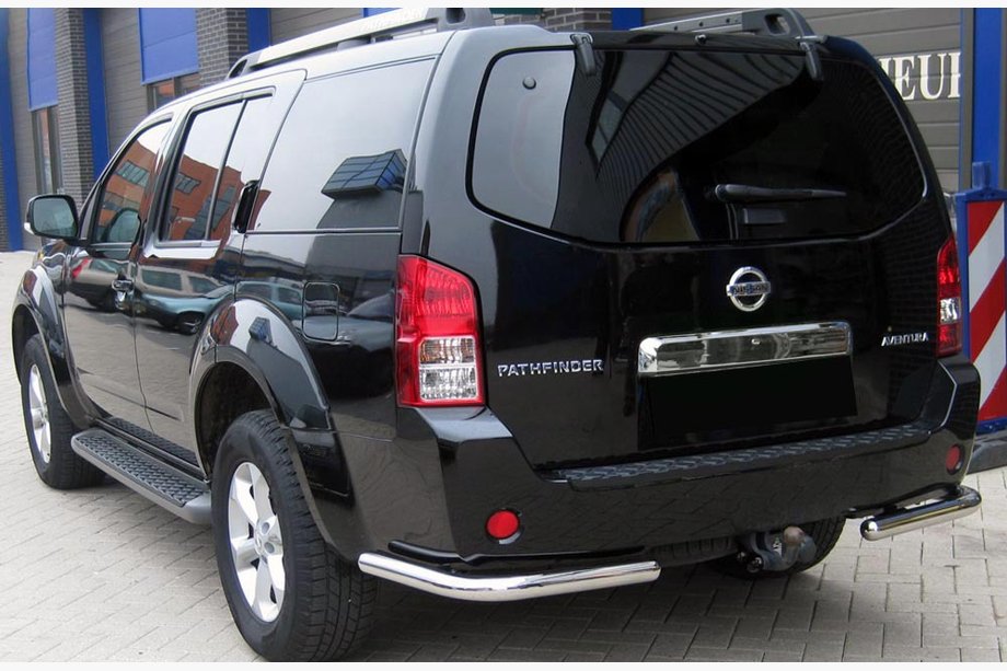 Nissan Pathfinder R51 2005–2014 Zadnji zaščitni lok AK003 (nerjaveče jeklo) Image