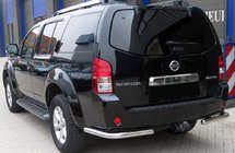 Nissan Pathfinder R51 2005–2014 Zadnji zaščitni lok AK003 (nerjaveče jeklo) fotografija 1