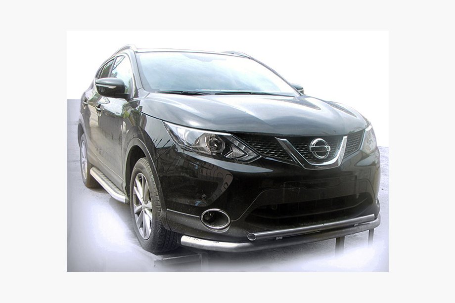 Nissan Qashqai 2014–2021 Sprednji zaščitni lok ST014 (nerjavno jeklo) Image