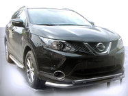 Nissan Qashqai 2014–2021 Sprednji zaščitni lok ST014 (nerjavno jeklo) fotografija 1