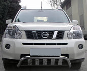 Nissan X-trail T31 2007–2014 Sprednji zaščitni lok WT009 (nerjaveče jeklo) fotografija 1