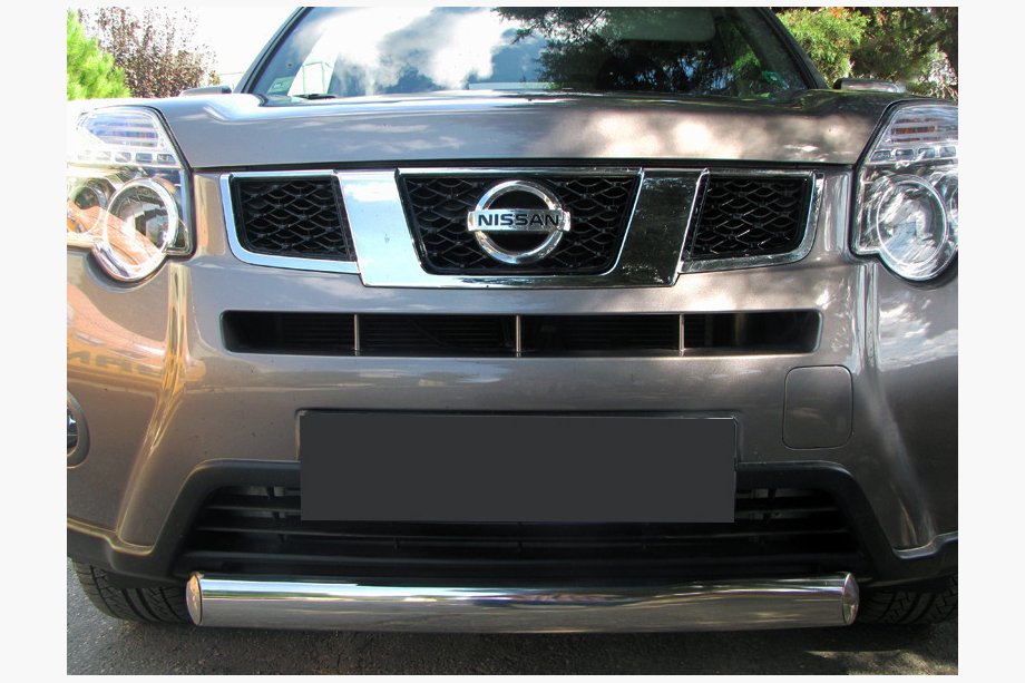 Nissan X-trail T31 2007–2014 Sprednji zaščitni lok ST008-Oval (nerjaveče jeklo) Image
