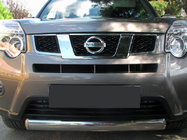 Nissan X-trail T31 2007–2014 Sprednji zaščitni lok ST008-Oval (nerjaveče jeklo) fotografija 1