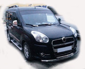 Opel Combo 2012–2018 Sprednji zaščitni lok ST014 (nerjavno jeklo) 60/60 mm fotografija 1