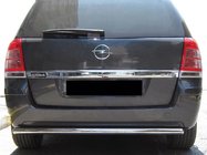 Opel Zafira B 2005–2011 Zadnji zaščitni lok AK002 (nerjaveče jeklo) fotografija 1