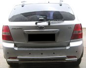 Kia Sorento I BL 2002–2009 Zadnji zaščitni lok AK002-Dvojni (nerjaveče jeklo) fotografija 1