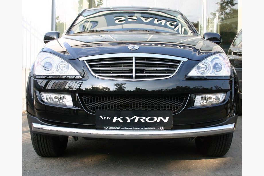 SsangYong Kyron 2005–2014 Sprednji zaščitni lok ST008 (nerjavno jeklo) Image