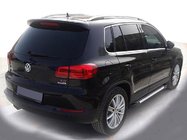Volkswagen Tiguan 2007–2016 Stranske stopnice Allmond Grey (2 kos, aluminij) fotografija 1