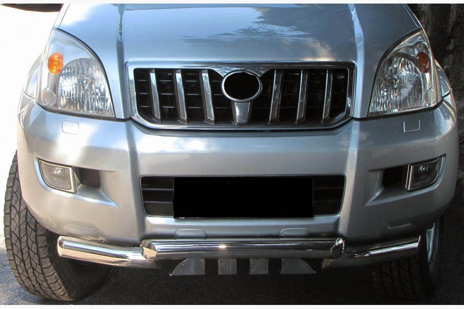 Toyota Land Cruiser Prado 120 2002–2009 Sprednji zaščitni lok ST012 (nerjavno jeklo) Image