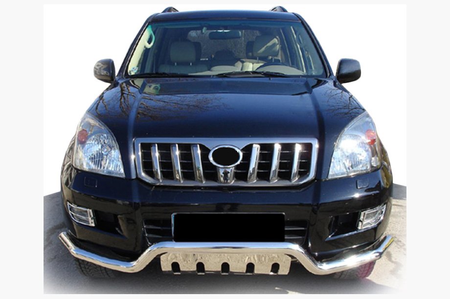 Toyota Land Cruiser Prado 120 2002–2009 Sprednji zaščitni lok ST013 (nerjavno jeklo) Image