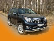 Toyota Land Cruiser Prado 150 2009–2023 Sprednji zaščitni lok ST014 (nerjavno jeklo) fotografija 3