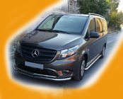 Mercedes Vito/V-razred W447 2014– Sprednji zaščitni lok ST014 (nerjavno jeklo) 60/60 mm fotografija 3