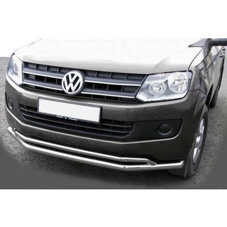 Sprednji zaščitni lok ST017 (nerjavno jeklo) Volkswagen Amarok 2010–2022 fotografija 1