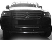 Volkswagen Touareg 2002–2010 Sprednji zaščitni lok ST013 (nerjavno jeklo) fotografija 1
