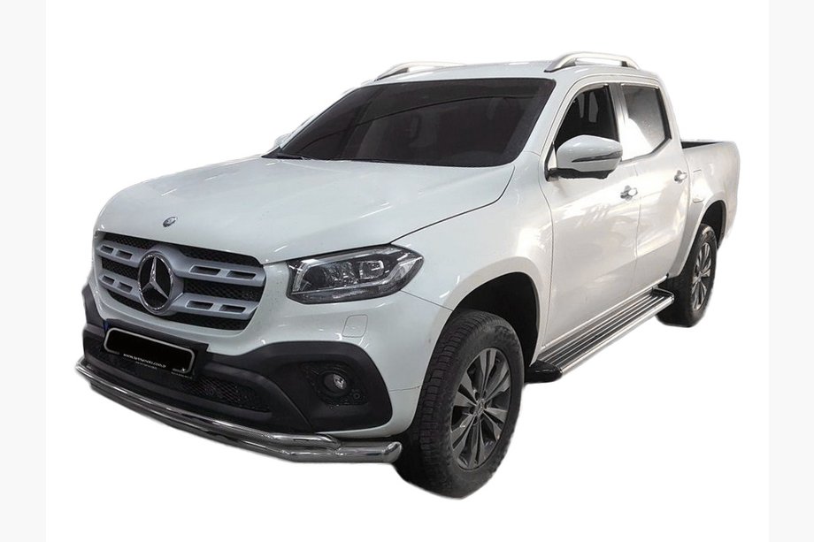 Mercedes X class 2017–2020 Sprednji zaščitni lok ST017 (nerjaveče, 60 mm) Image