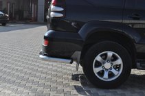 Toyota Land Cruiser Prado 120 2002–2009 Zadnji kotniki AK003 (2 kosa, nerjavno jeklo) fotografija 6