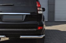 Toyota Land Cruiser Prado 120 2002–2009 Zadnji kotniki AK003 (2 kosa, nerjavno jeklo) fotografija 7