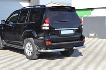 Toyota Land Cruiser Prado 120 2002–2009 Zadnji kotniki AK003 (2 kosa, nerjavno jeklo) fotografija 8