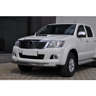 Sprednji zaščitni lok ST008 (nerjavno jeklo) Toyota Hilux 2006–2015 fotografija 2