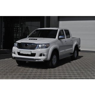Sprednji zaščitni lok ST017 (nerjavno jeklo) Toyota Hilux 2006–2015 fotografija 3