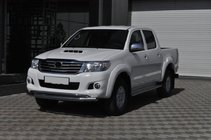 Toyota Hilux 2006–2015 Sprednji zaščitni lok ST017 (nerjavno jeklo) fotografija 3