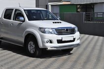 Toyota Hilux 2006–2015 Sprednji zaščitni lok ST017 (nerjavno jeklo) fotografija 4