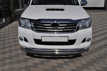 Toyota Hilux 2006–2015 Sprednji zaščitni lok ST017 (nerjavno jeklo) fotografija 5