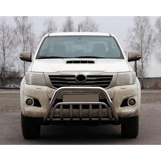 Sprednji zaščitni lok WT002 (nerjaveče jeklo) Toyota Hilux 2006–2015 fotografija 1