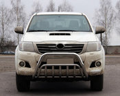 Toyota Hilux 2006–2015 Sprednji zaščitni lok WT002 (nerjaveče jeklo) fotografija 1