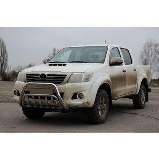 Sprednji zaščitni lok WT002 (nerjaveče jeklo) Toyota Hilux 2006–2015 fotografija 2