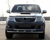 Toyota Hilux 2006–2015 Sprednji zaščitni lok ST014 (nerjavno jeklo) fotografija 1
