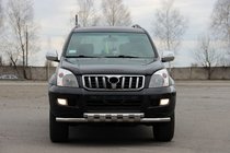 Toyota Land Cruiser Prado 120 2002–2009 Sprednji zaščitni lok ST015 (nerjaveče jeklo) fotografija 3