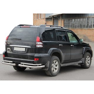 Zadnji dvojni vogalni loki AK003-1 (2 kos, nerjaveče) Toyota Land Cruiser Prado 120 2002–2009 fotografija 4