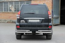 Toyota Land Cruiser Prado 120 2002–2009 Zadnji dvojni vogalni loki AK003-1 (2 kos, nerjaveče) fotografija 5