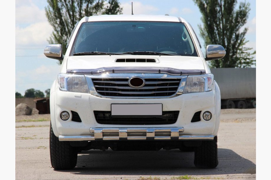 Toyota Hilux 2006–2015 Sprednji zaščitni lok ST015 (nerjaveče jeklo) Image