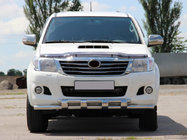 Toyota Hilux 2006–2015 Sprednji zaščitni lok ST015 (nerjaveče jeklo) fotografija 1