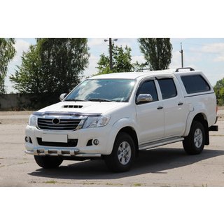 Sprednji zaščitni lok ST015 (nerjaveče jeklo) Toyota Hilux 2006–2015 fotografija 2