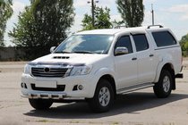 Toyota Hilux 2006–2015 Sprednji zaščitni lok ST015 (nerjaveče jeklo) fotografija 2