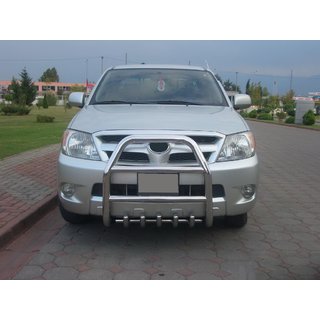 Kenguru lok QT007 (nerjaveče jeklo) Toyota Hilux 2006–2015 fotografija 3